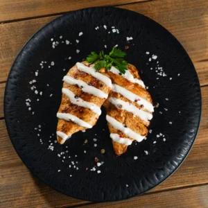 Roston sült csirkemell joghurtos szósszal